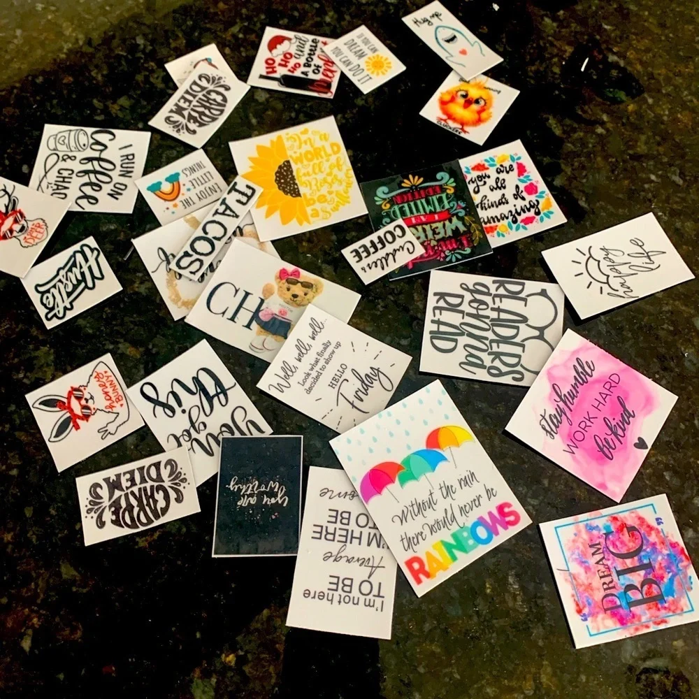 Magnet Lot, Homemade magnets, 25 magnets, Different Sizes.
